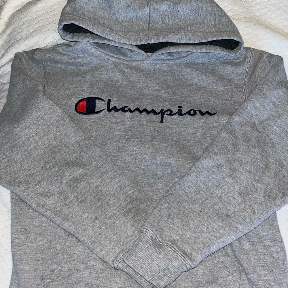 Boys Champion hoodie size L